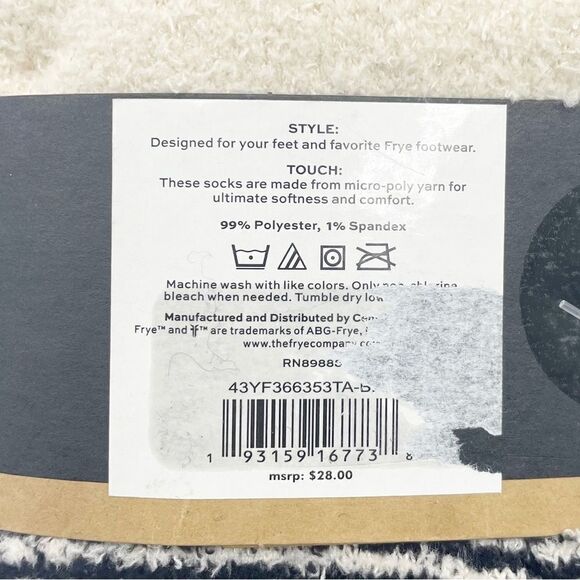 NWT Frye Supersoft Boot socks - 2 pack - Picture 3 of 3